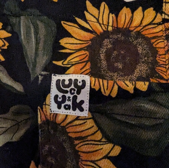 Lucy & Yak Original Dungaree: ORGANIC TWILL - Sunflower - Picture 1 of 3